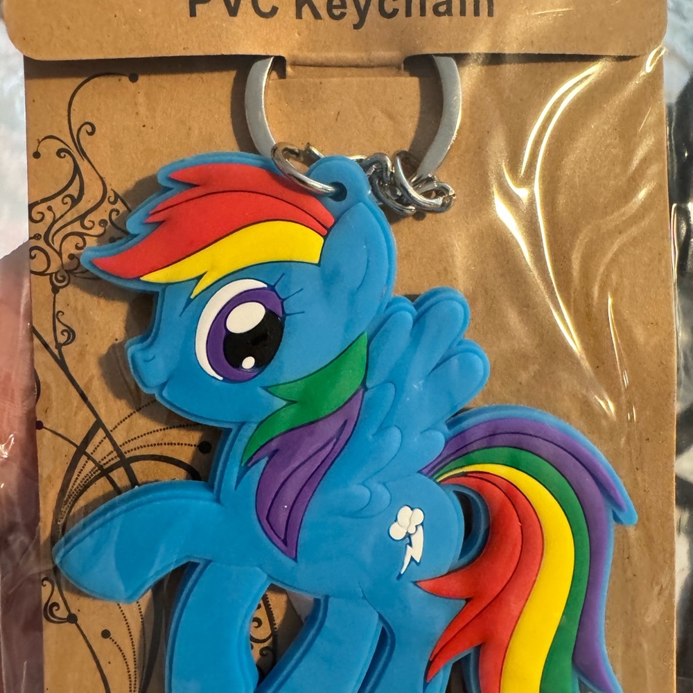 Colorful Red and Blue Cartoon Keychains - Picture 12 of 16